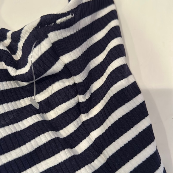 NWOT AERIE ribbed lace up stripe one piece swim size S/M - Picture 10 of 11